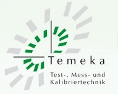 Logo TEMEKA Testen Messen und Kalibrieren von Prüf- und Meßmitteln GmbH