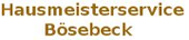 Hausmeisterservice B�sebeck