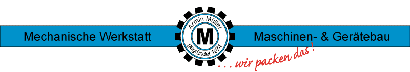 header Armin Müller Maschinen und Gerätebau