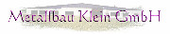 Logo Metallbau Klein GmbH