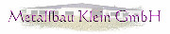 Logo Metallbau Klein GmbH