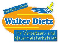 Logo Walter Dietz - Verputzer- und Malermeisterbetrieb