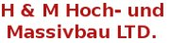 Logo H & M Hoch- und Massivbau LTD.